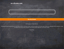 Tablet Screenshot of nu-chrome.com